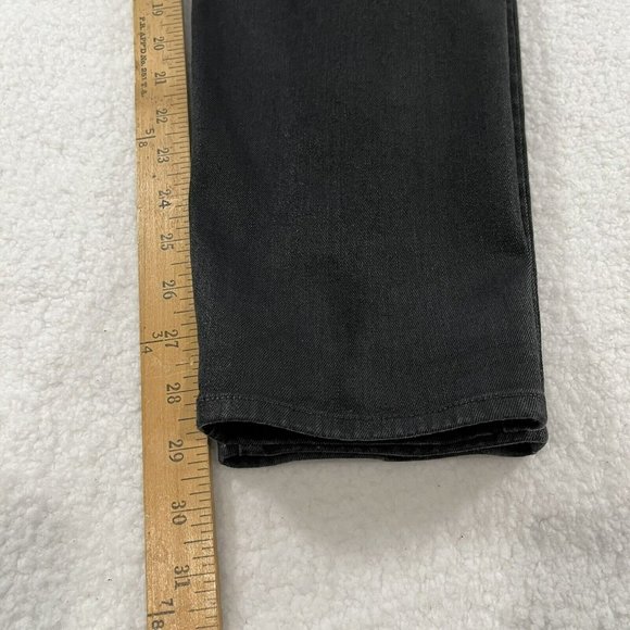 Good American Good Legs Women's Size 22 Black High Rise Shine Coated Jeans $170 - Picture 9 of 14